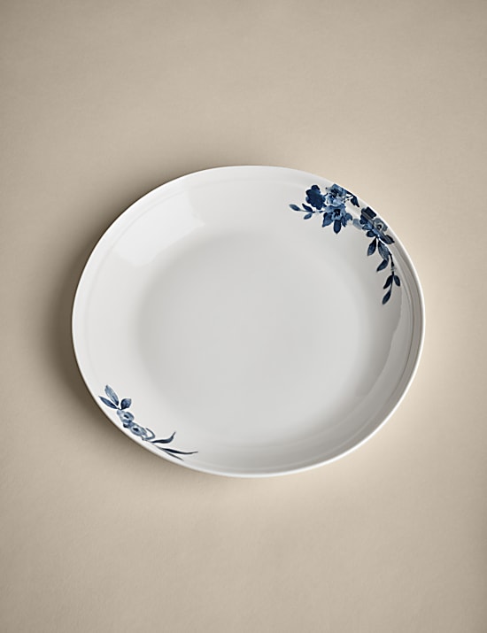 Set van 4 pastaschalen met kersenbloesemmotief