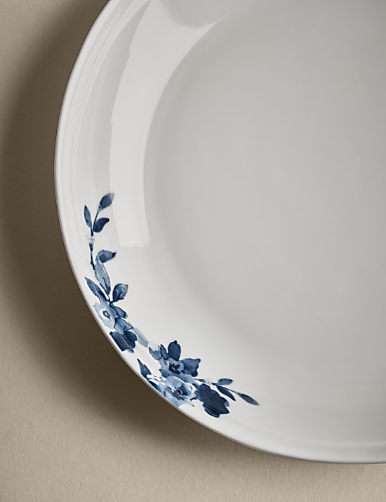 Set van 4 pastaschalen met kersenbloesemmotief