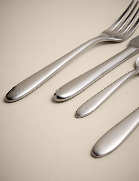 16-delige geborstelde bestekset Maxim