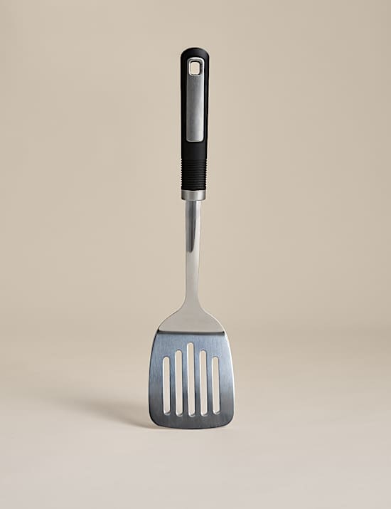 Soft Grip Stainless Steel Slotted Turner