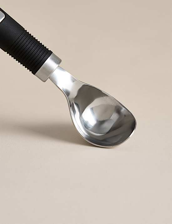 Soft Grip Handle Stainless Steel Ice Cream Scoop