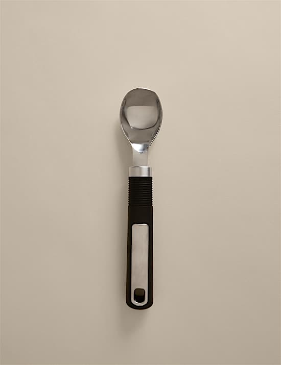 Soft Grip Handle Stainless Steel Ice Cream Scoop