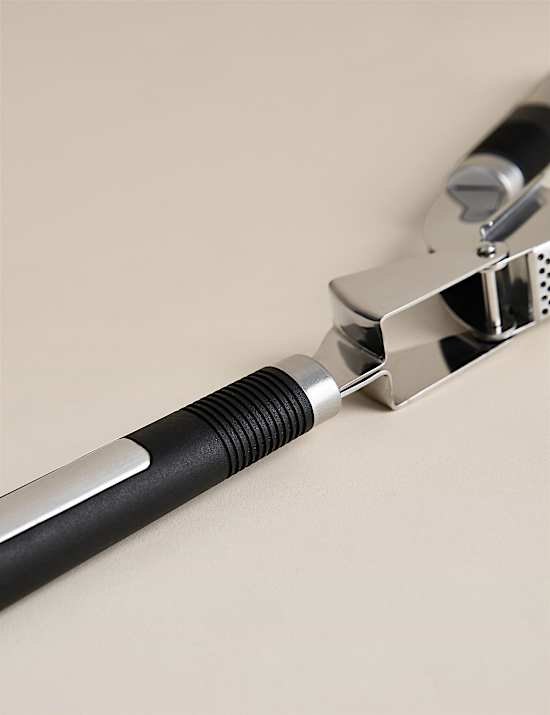 Soft Grip Stainless Steel Garlic Press
