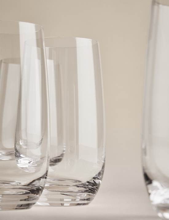 Set of 4 Maxim Hi Ball Glasses