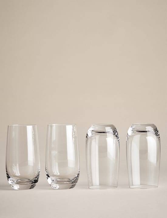 Set of 4 Maxim Hi Ball Glasses
