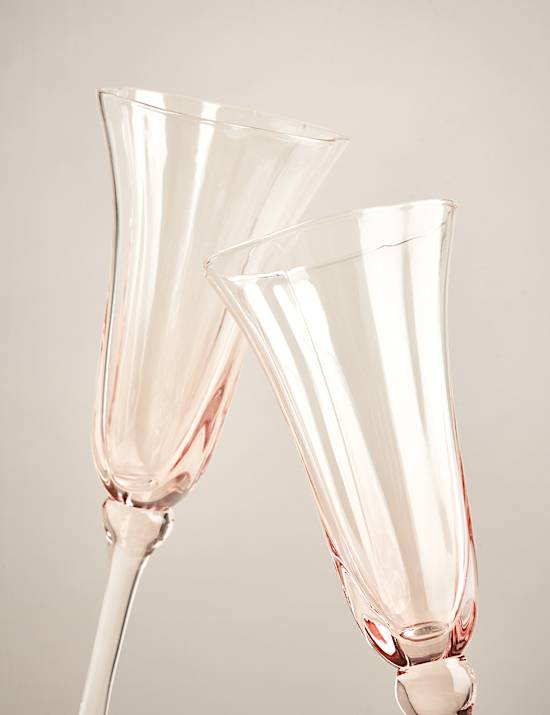 2er-Set Fleur Ombré Champagnerflöten