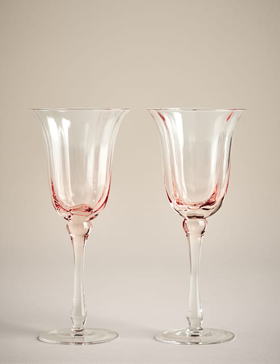 2er-Set Fleur Ombré-Weingläser