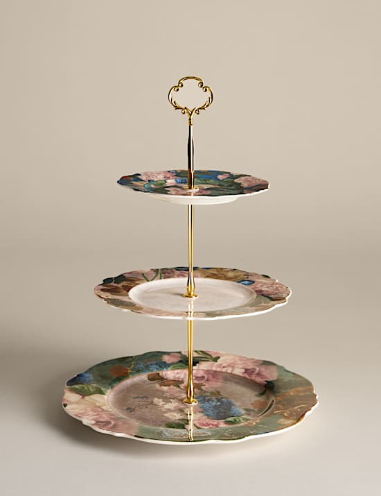 Bloom China Cake Stand
