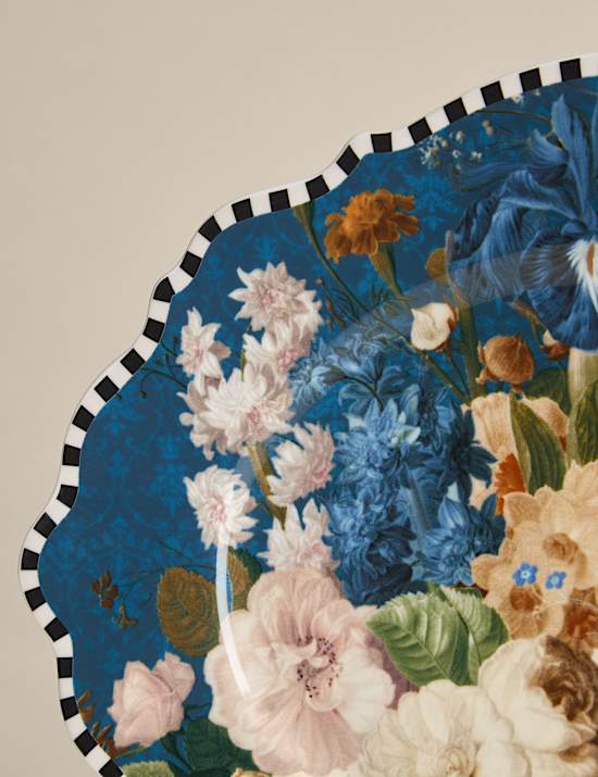 Bloom China Oval Platter