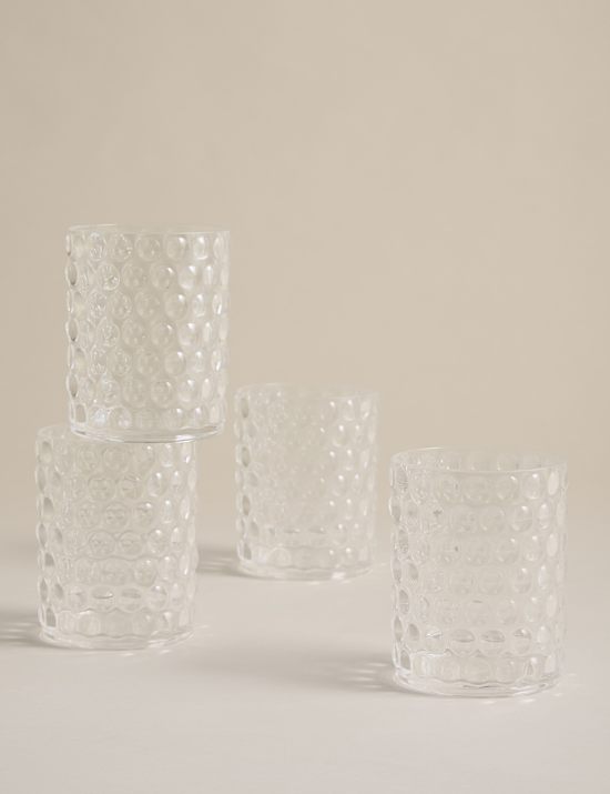 Set of 4 Bobble Acrylic Picnic Tumblers