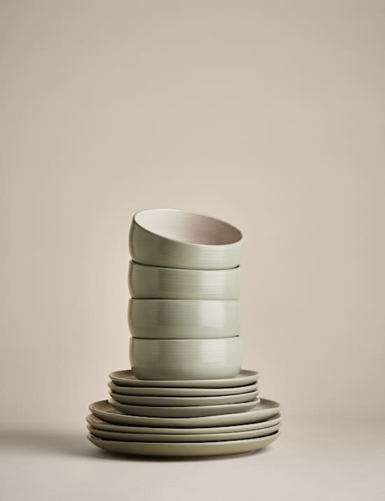 12 Piece Michigan Dinner Set