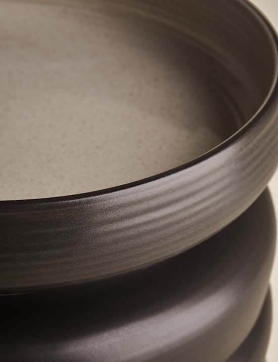 Lot de 4 assiettes à pâtes Michigan