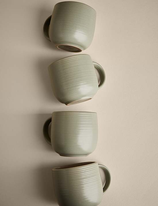 Set of 4 Michigan Mugs