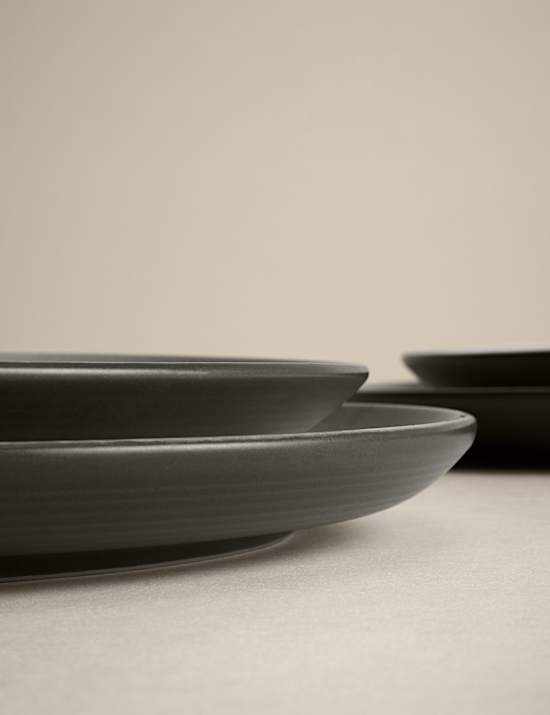 Set of 4 Michigan Dinner Plates