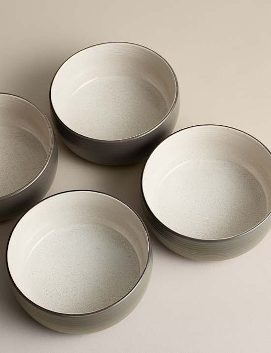 Set of 4 Michigan Cereal Bowls