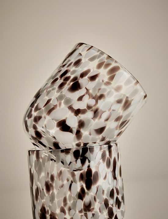 Set of 2 Speckled Tumblers