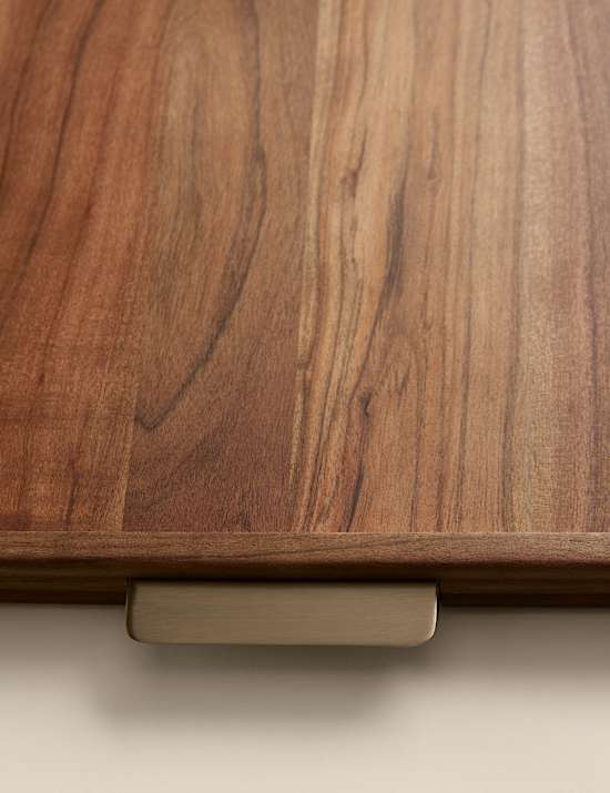 Bandeja acanalada de madera