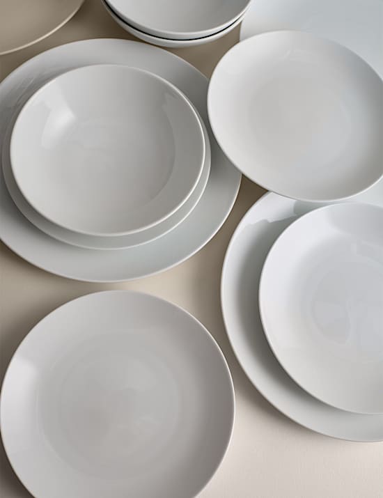 12 Piece Maxim Coupe Dinner Set