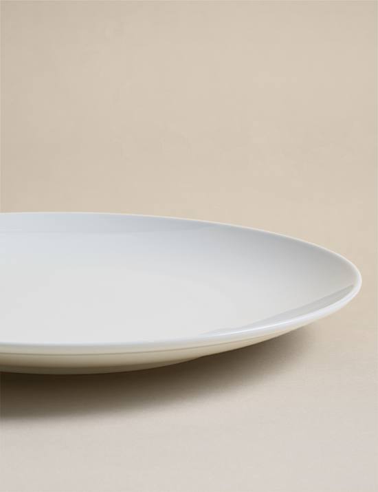 Set of 4 Burford Coupe Dinner Plates