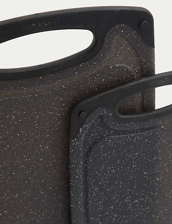 Set of 2 Non Slip Chopping Boards