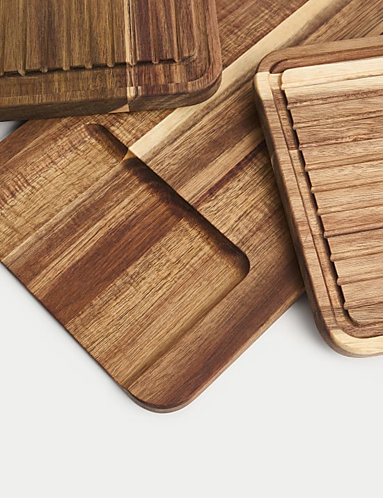 Set of 3 Wooden Chopping Boards