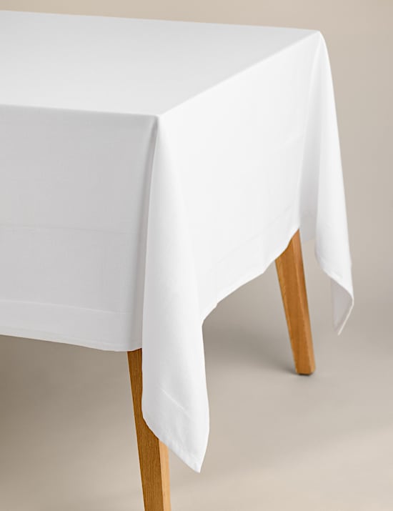 Pure Cotton Sateen Tablecloth