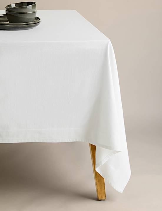 Pure Cotton Sateen Tablecloth