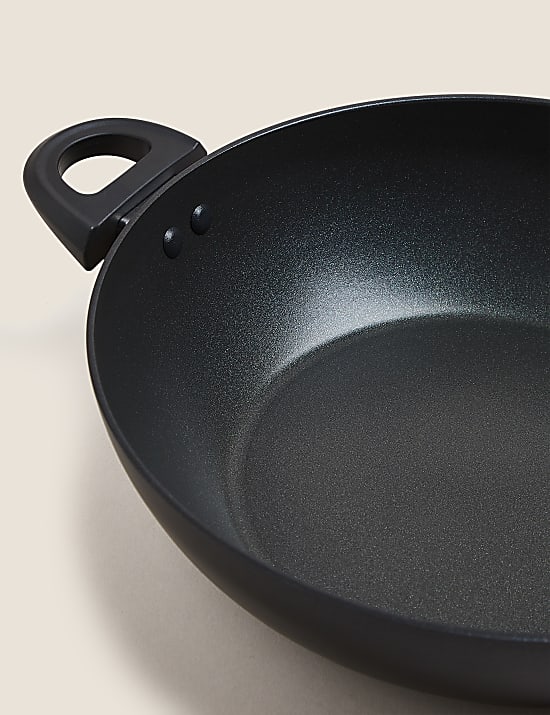 Velká 30cm hliníková nepřilnavá pánev wok