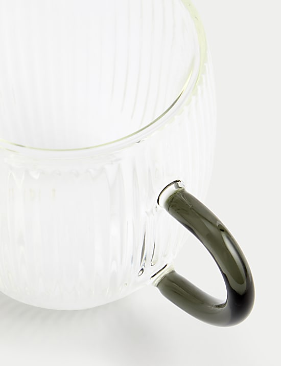 Juego de 2 tazas acanaladas