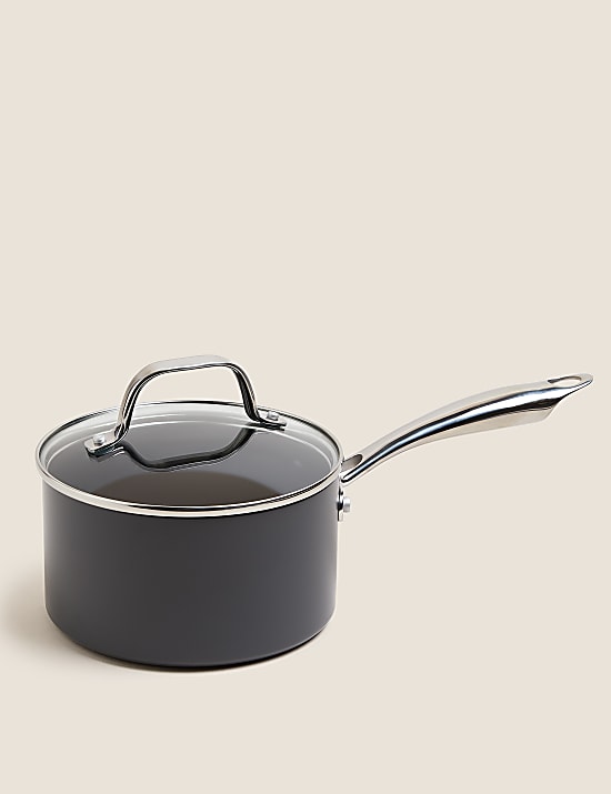Hard Anodised 16cm Saucepan