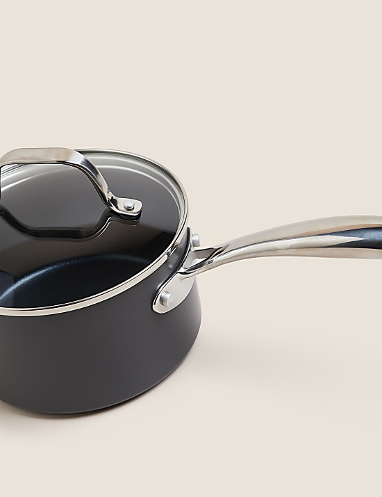 Hard Anodised 16cm Saucepan