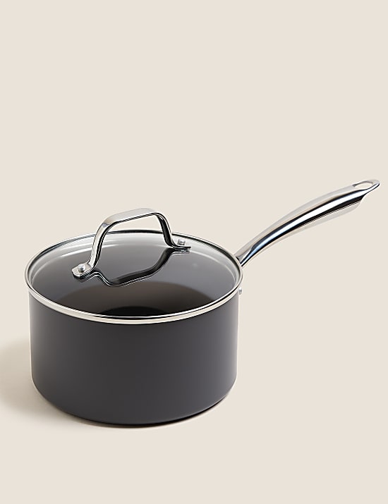 Hard geanodiseerde steelpan, 18 cm