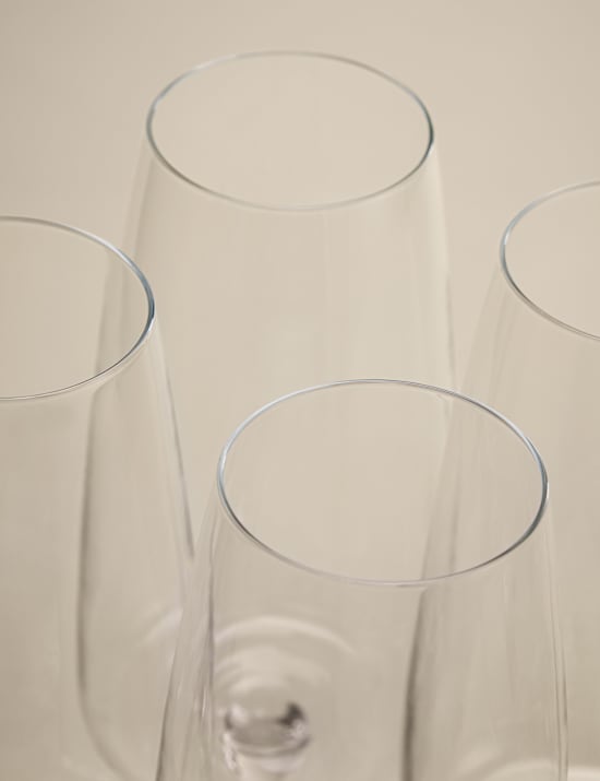 Set of 4 Odette Champagne Flutes