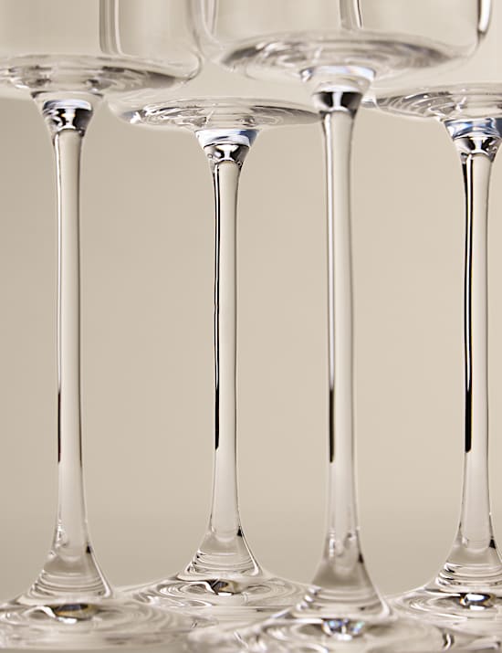 Set of 4 Odette Champagne Flutes