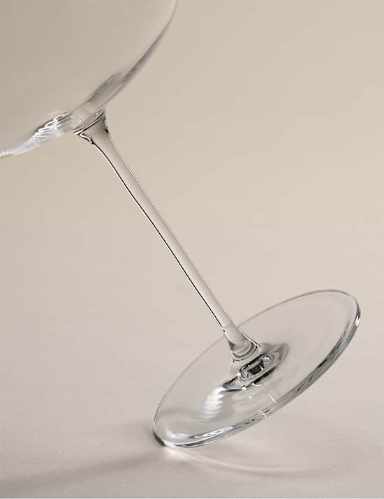 Set of 4 The Sommelier's Edit Crystal Large Red Wine Glasses