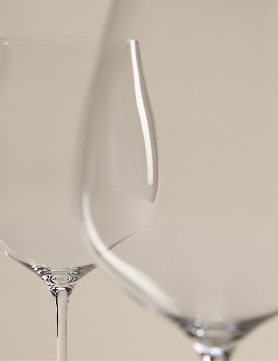 Set of 4 The Sommelier's Edit Crystal Standard Red Wine Glasses