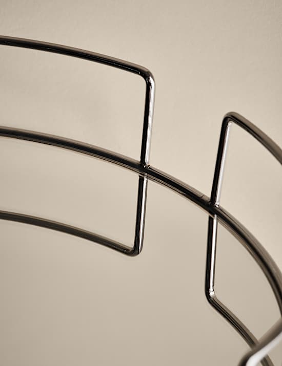 Mirrored Round Tray