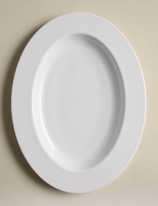 Velk&yacute; ov&aacute;ln&yacute; serv&iacute;rovac&iacute; podnos Clarendon