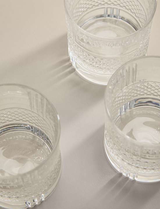 Set of 4 Adeline Glass Tumblers