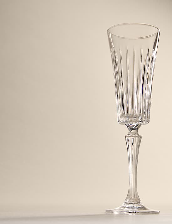 Set of 4 Timeless Champagne Flutes