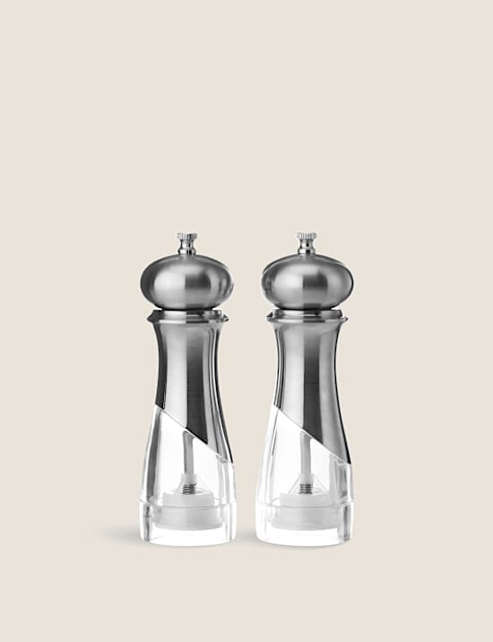 New York Salt & Pepper Mill Set