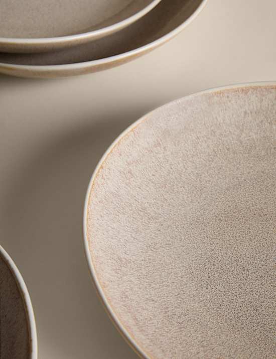 Lot de 4 assiettes à pâtes Argo