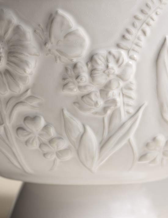 Spring Meadow Footed Serving Bowl