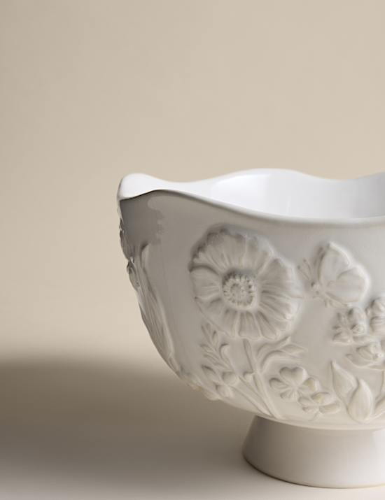 Spring Meadow Footed Serving Bowl