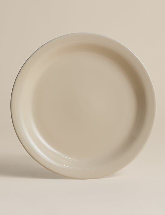 Lot de 4 petites assiettes Greenwich en gr&egrave;s