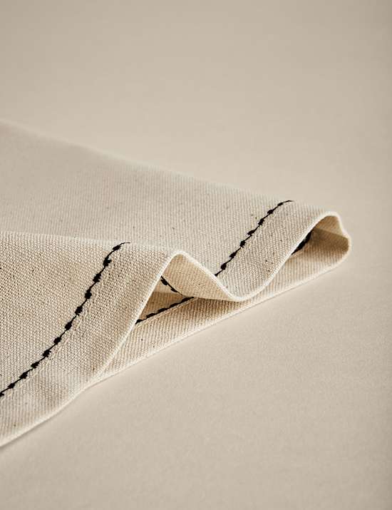 Βαμβακερές πετσέτες με κεντητό σχέδιο με μέλισσες, σετ των 4