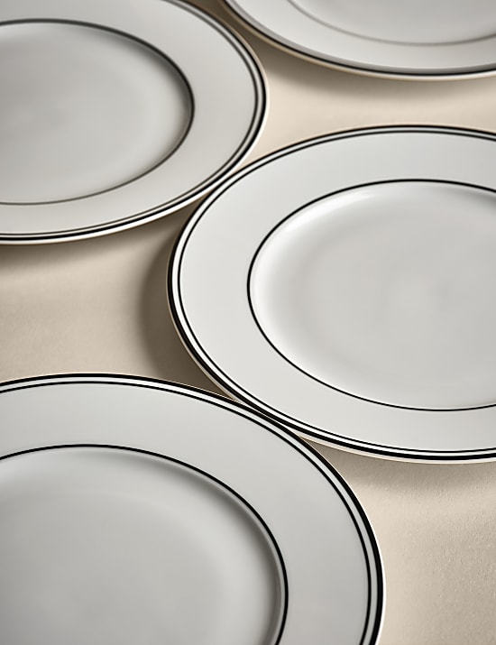 Set of 4 Maxim Rim Side Plates