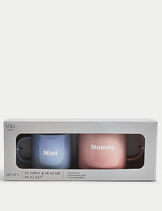 Juego de 2 tazas con Mini & Mummy