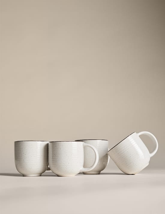 Set of 4 Michigan Espresso Mugs