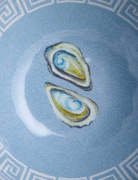 Set of Two Coastal Picnic Nibble Bowls